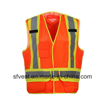 Ropa de trabajo de alta visibilidad Chaleco de seguridad reflectante Clase 2 CSA